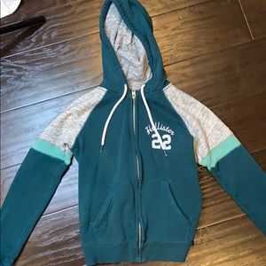 Hollister zip up jacket